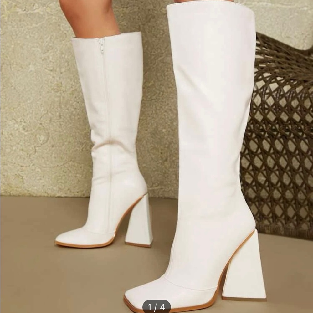 White boots